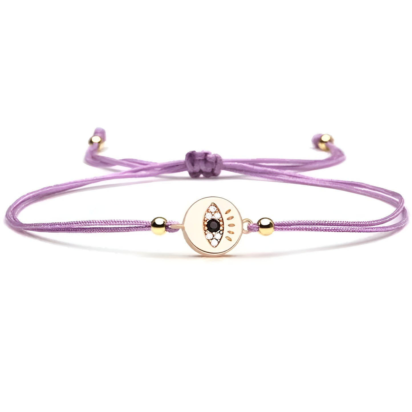 "THE EYES DON'T LIE" BRACELET PURPLE