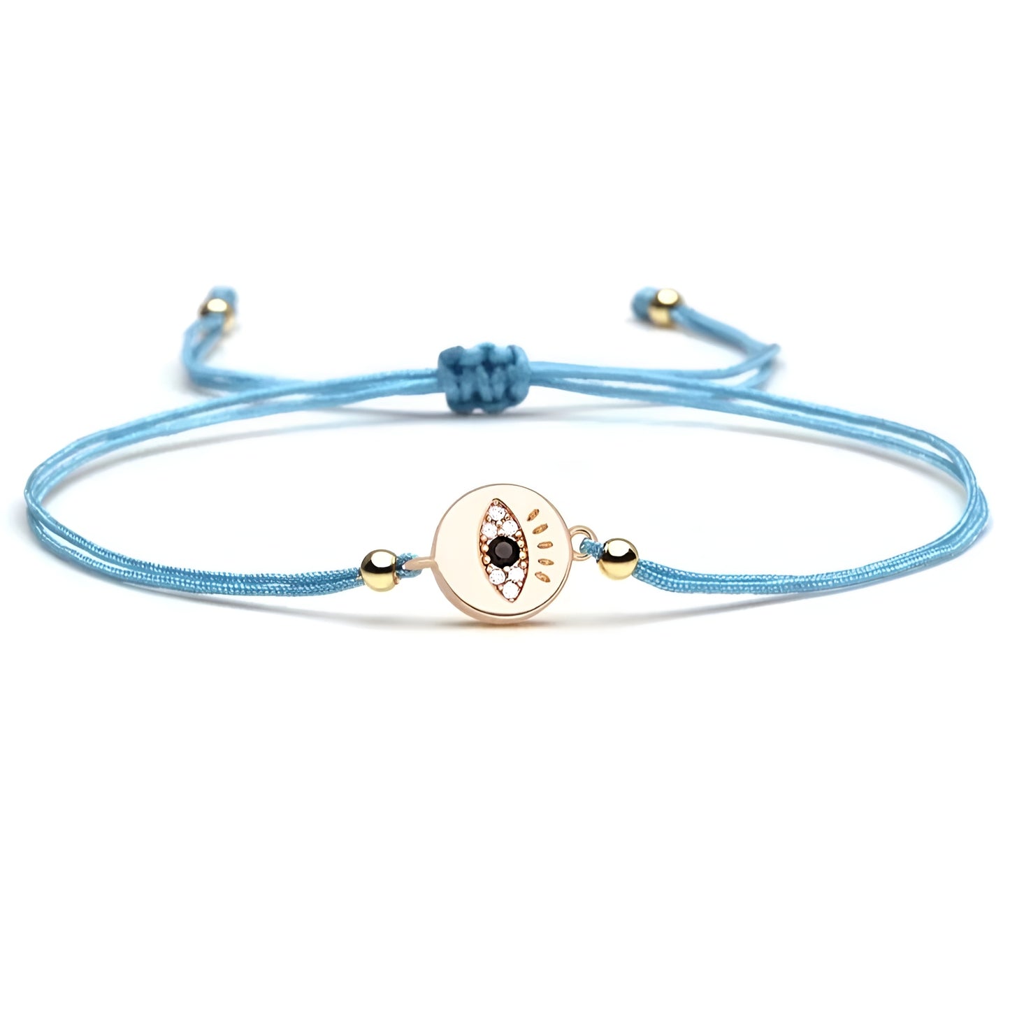 "THE EYES DON'T LIE" BRACELET BLUE