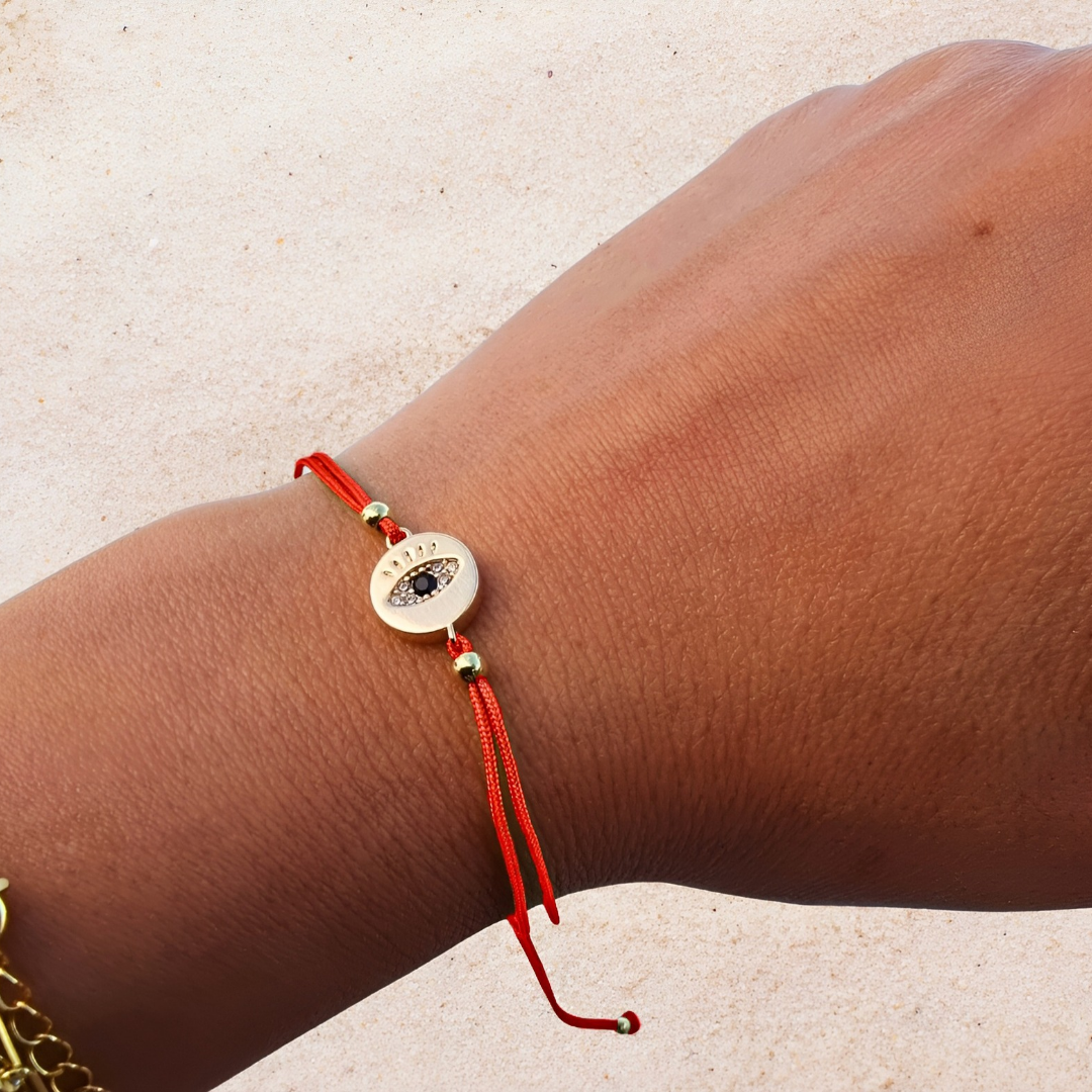 The Eyes Don't Lie Bracelet Red