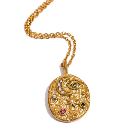 Celestial Dreams Gold Necklace